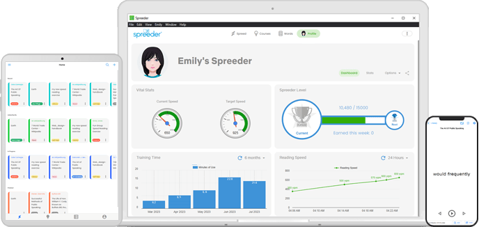 SPEED E-READER | CLOUD LIBRARY | EXPERT TRAINING