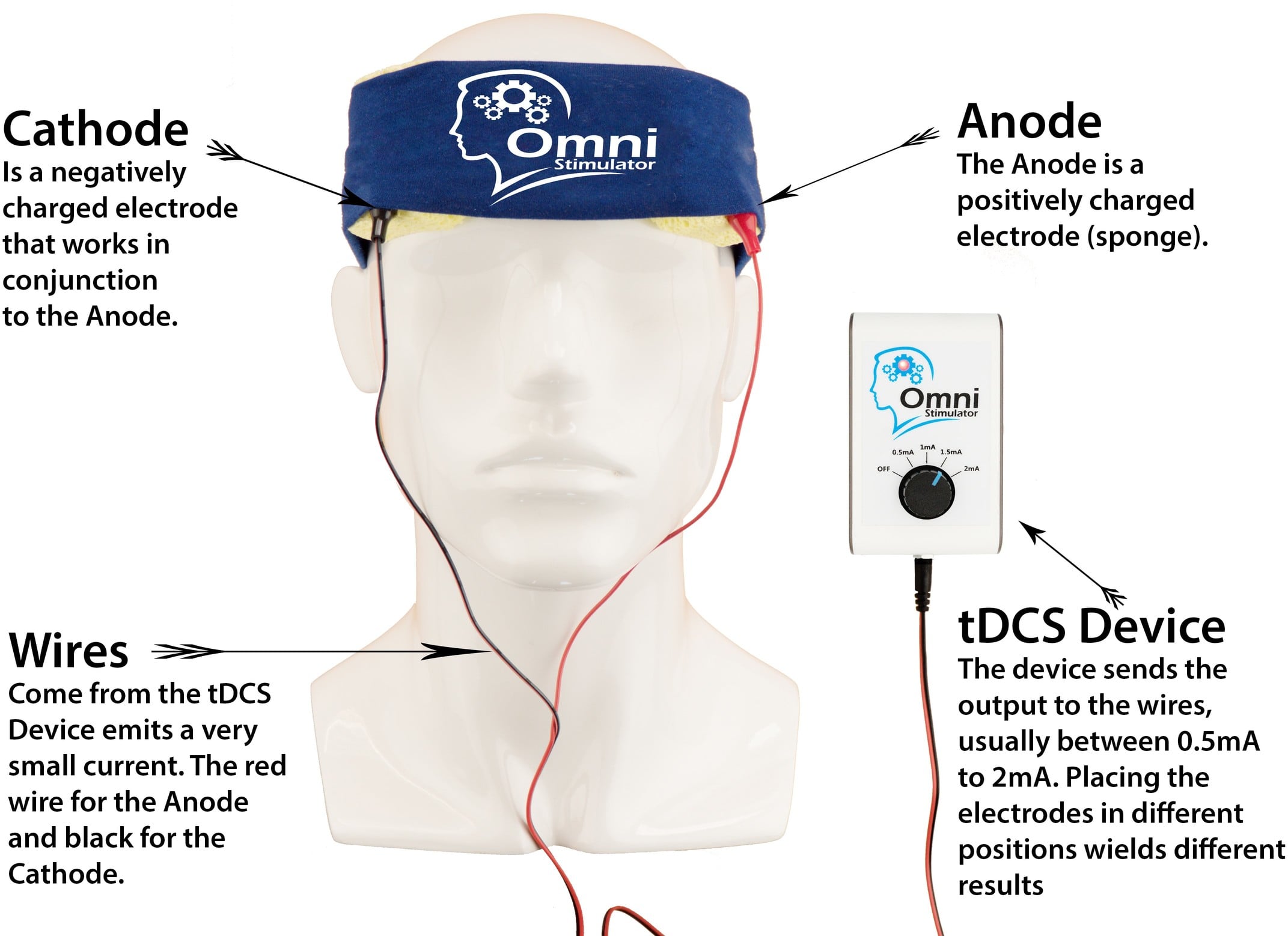 transcranital direct current stimulation expalined